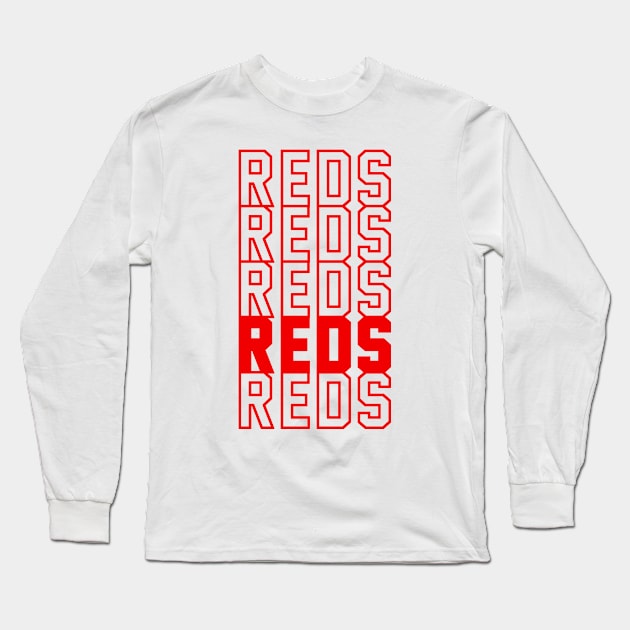 REDS Long Sleeve T-Shirt by Throwzack